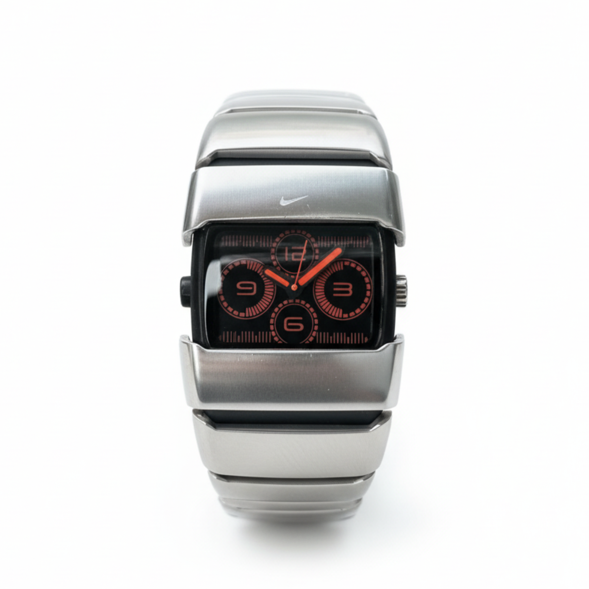 D-line Analog Orange vintage Nike analog sport watch