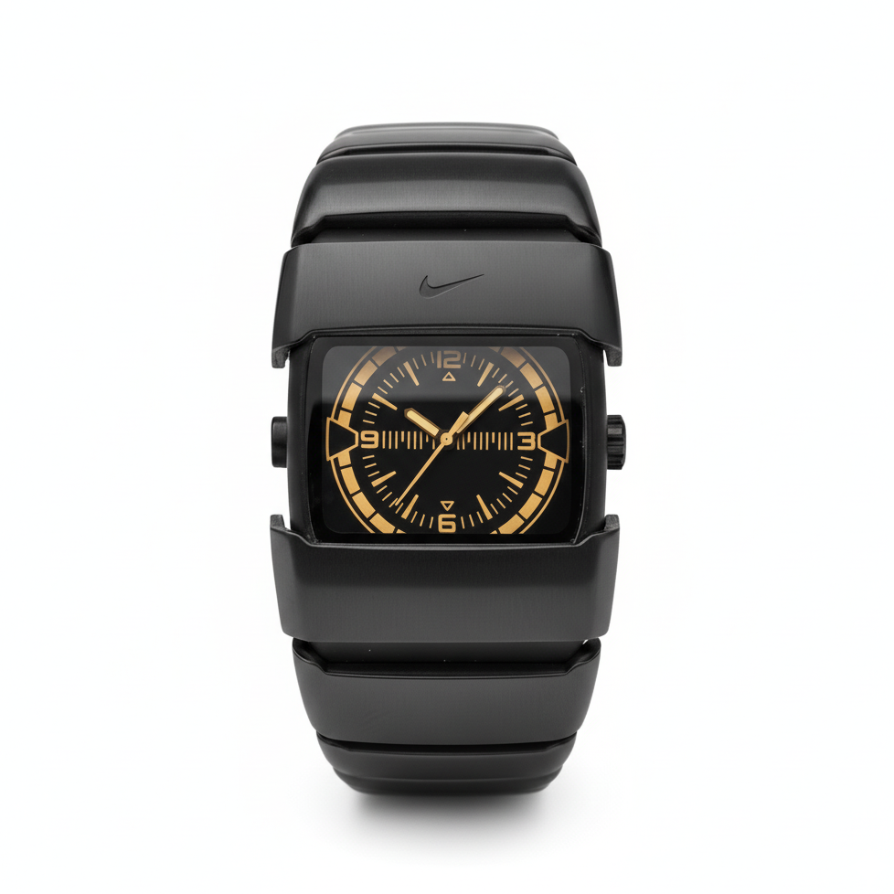 D-line Analog 2 Orange vintage Nike analog sport watch