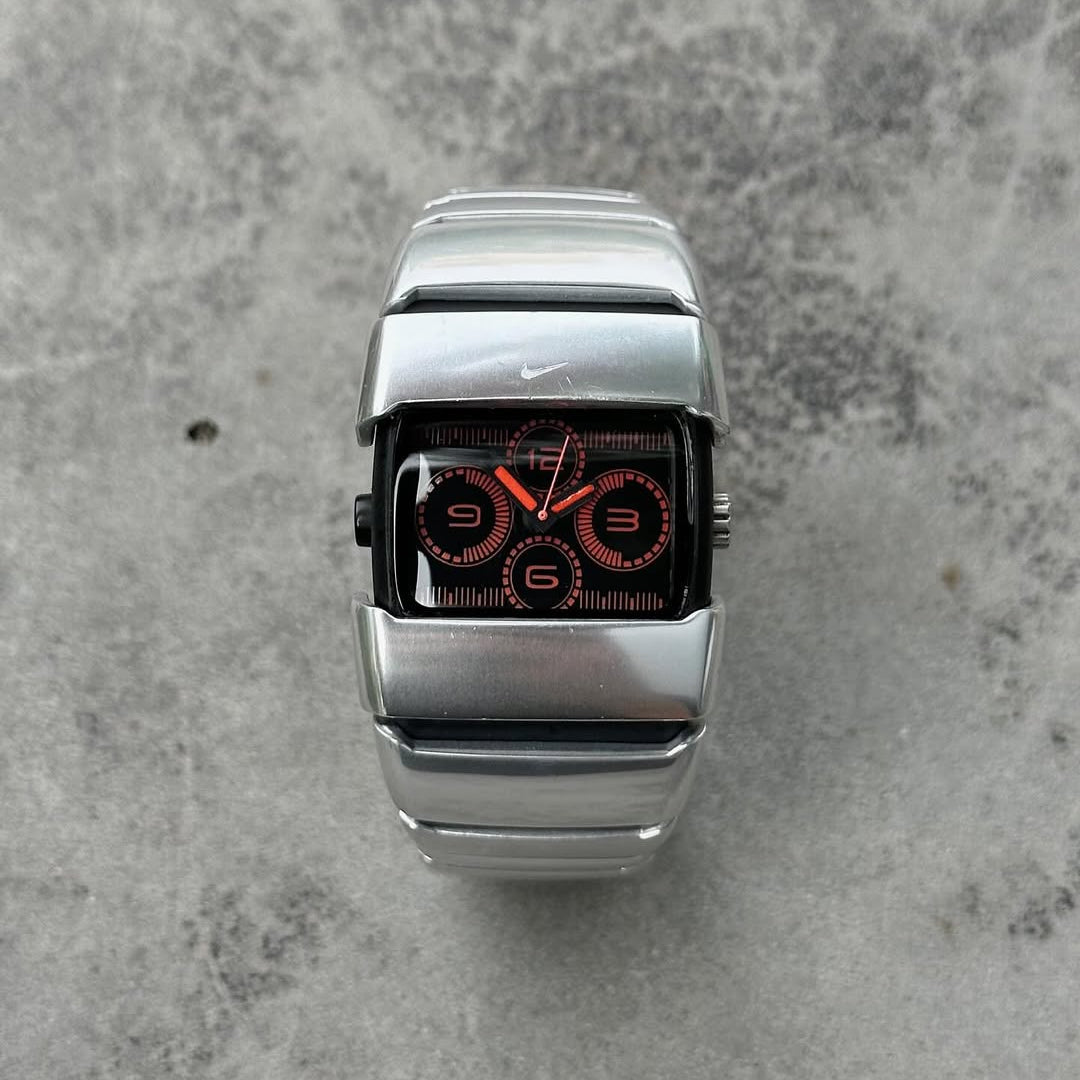 D-line Analog Orange vintage Nike analog sport watch, view 2