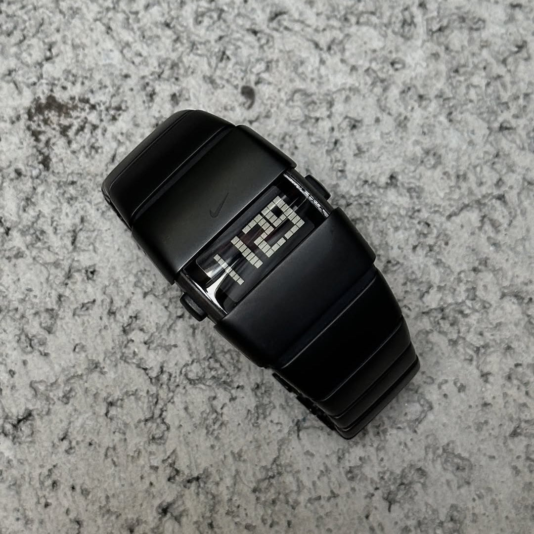 D-line Digital Black vintage Nike digital sport watch, view 5