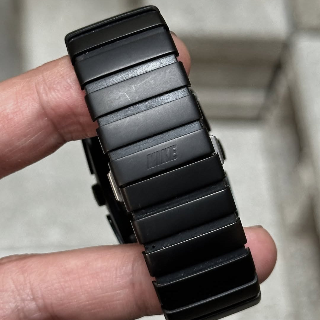 D-line Digital Black vintage Nike digital sport watch, view 4