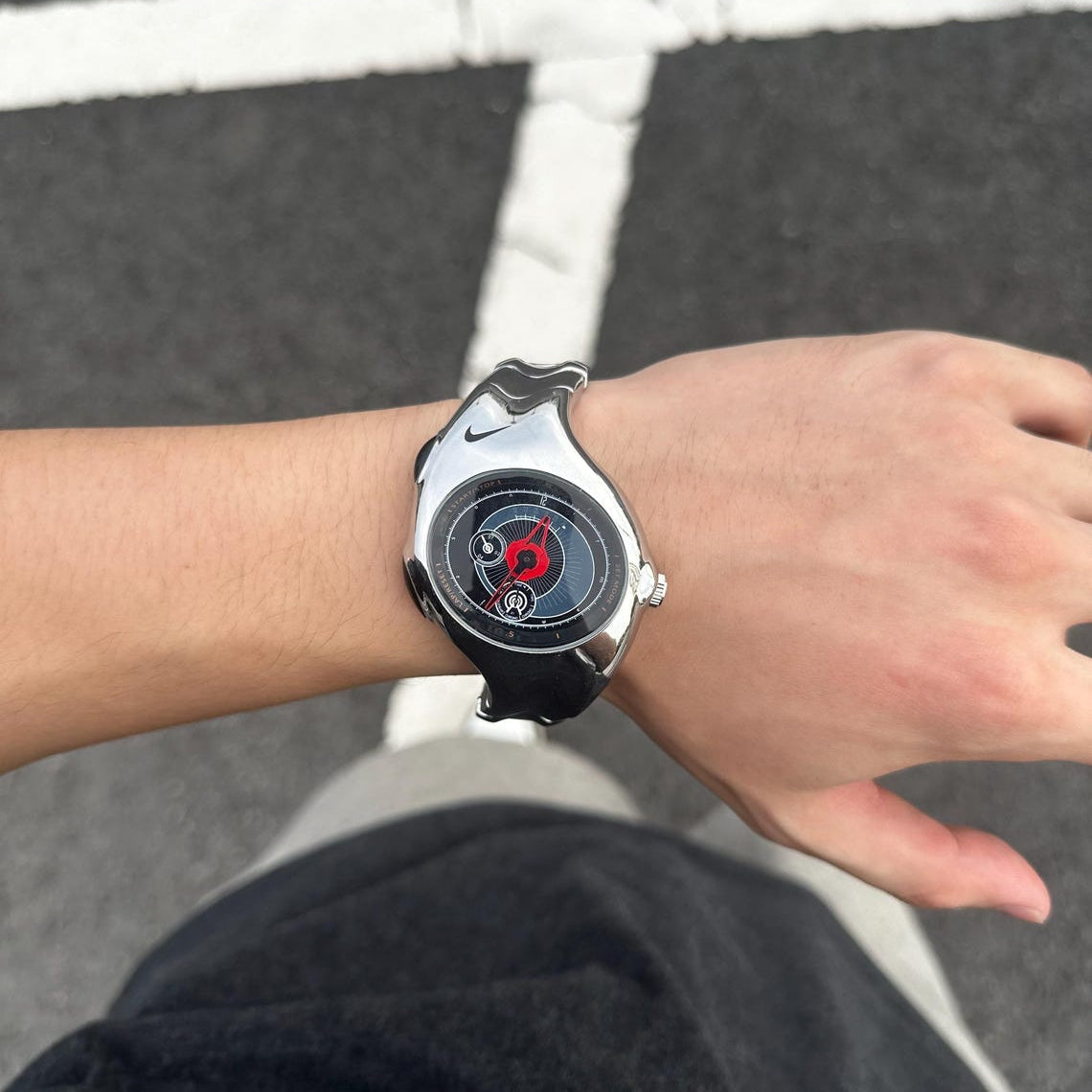 Triax Chronograph vintage Nike chronograph sport watch, view 5